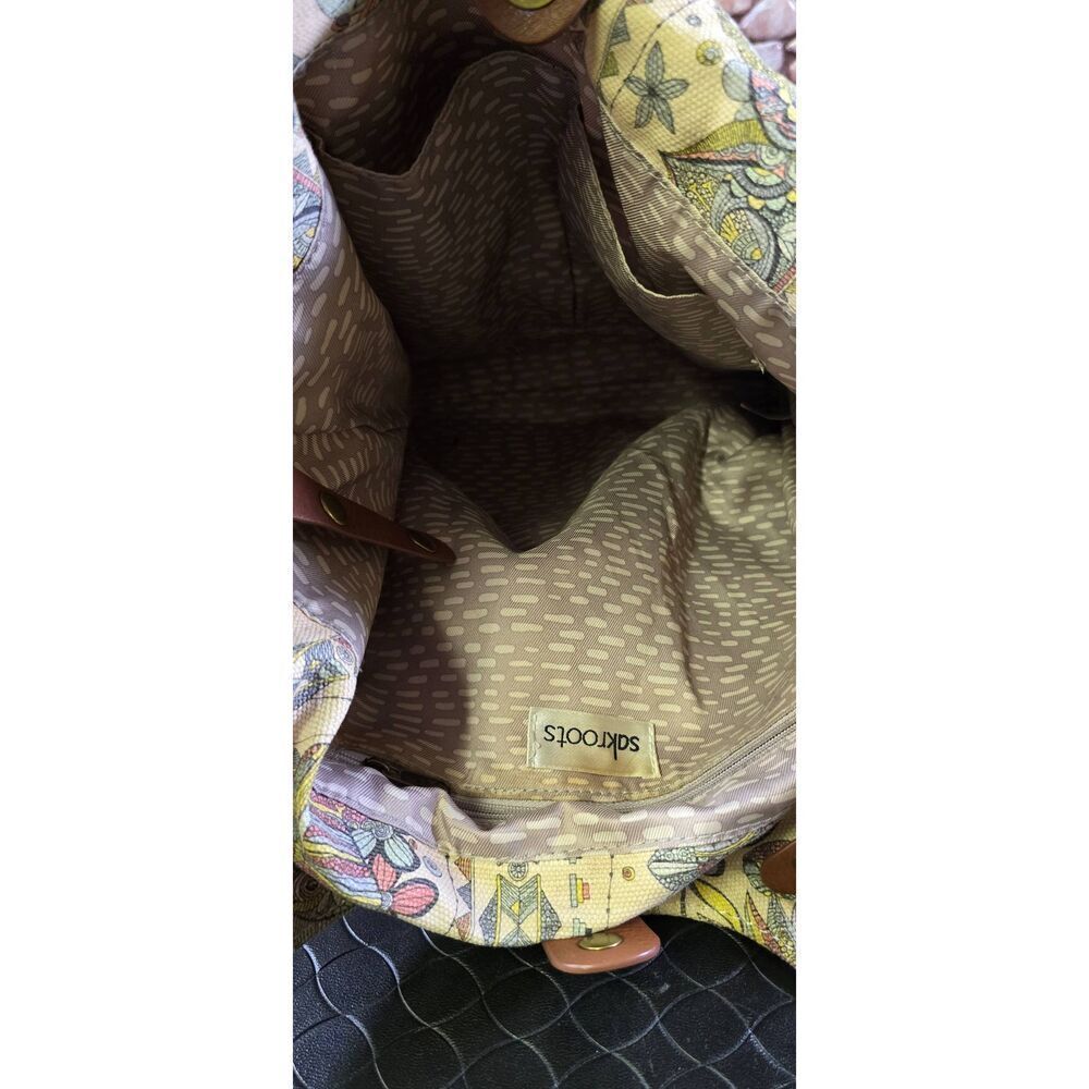 Sakroots Roma Straw Shopper - Picture 5 of 11